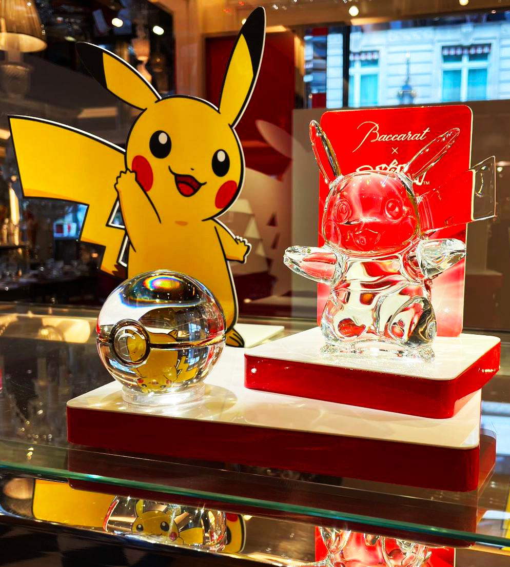 BACCARAT POKEMON SHOP WINDOW