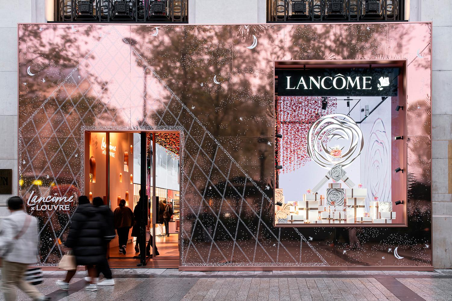 Façade Lancôme X Louvre